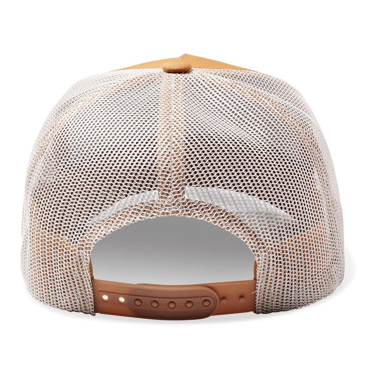 Brixton Alpha Block X C Mp Mesh Hat - Copper/Off White