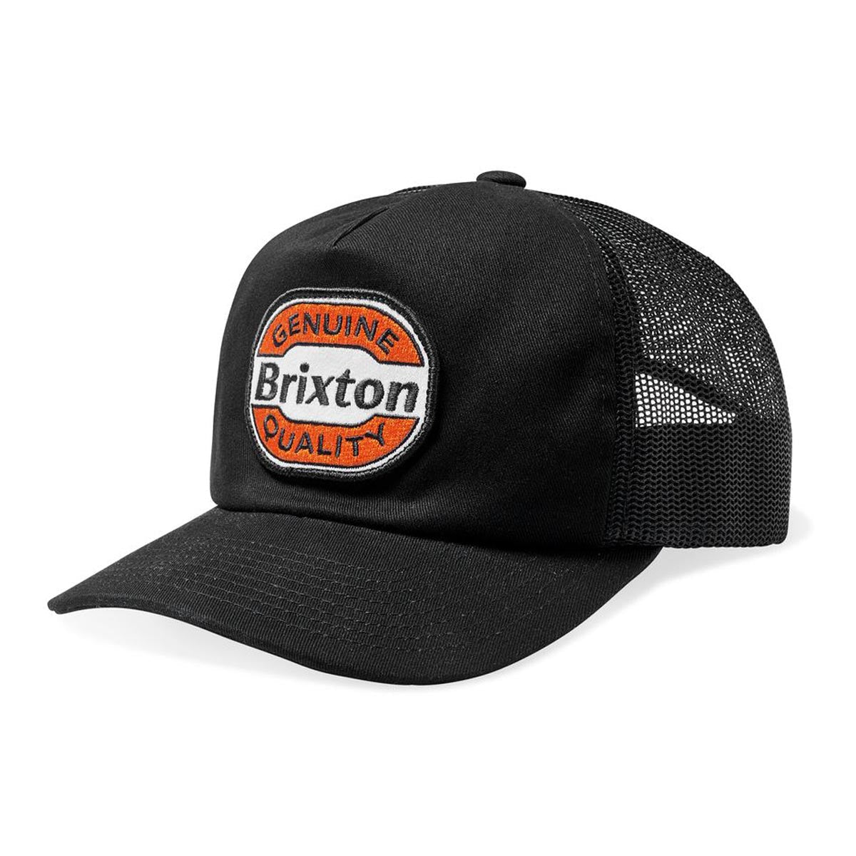 Brixton Keaton Mp Trucker Hat - Black/Black