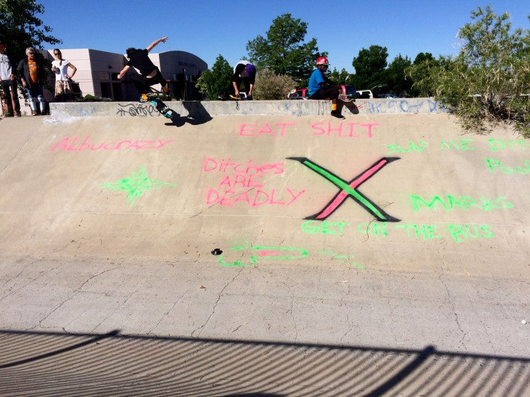 X marks the spot for the Riders Meeting each day of Ditch Slap.  Remember to pay attention at riders meetings.  Ditches are deadly!