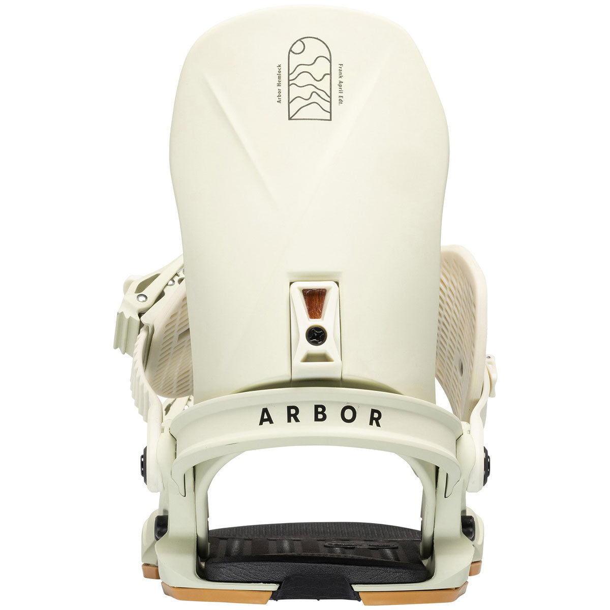 Arbor Hemlock 2024 Snowboard Bindings - Frank April