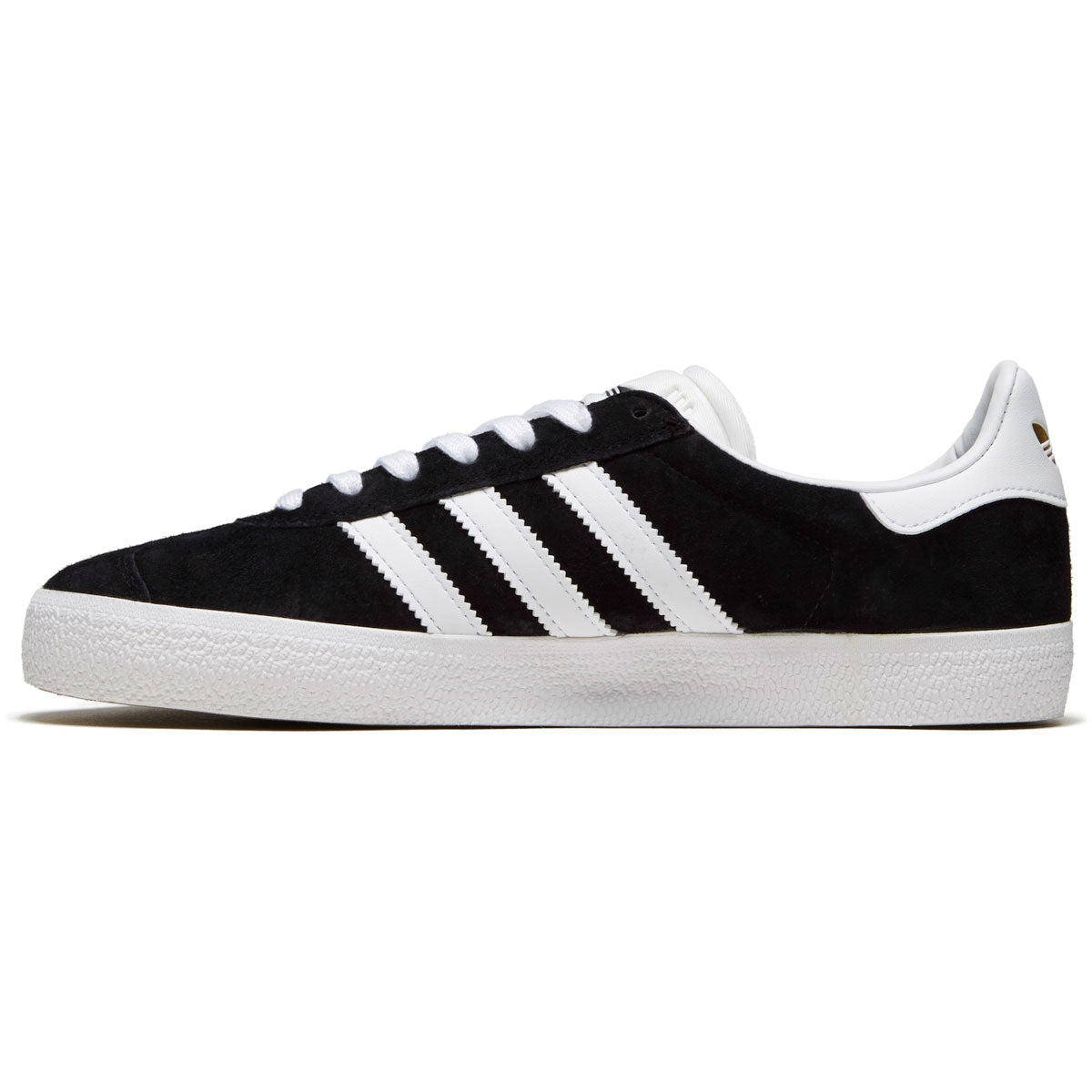 Adidas Gazelle Adv Shoes - Core Black/White/Gold Metallic