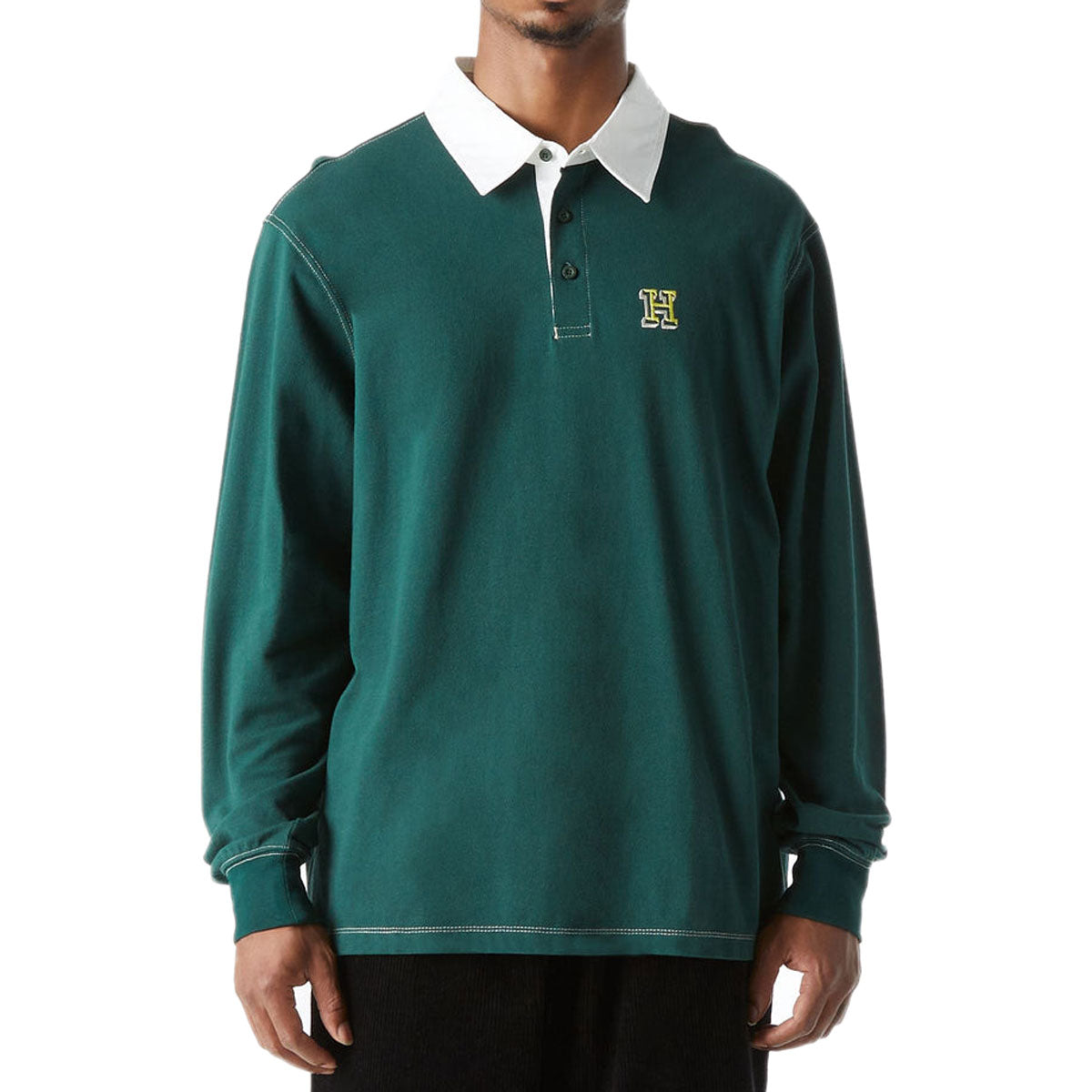 平フラNICO着用／SCRIPT POLO／HUF ポロシャツ | hartwellspremium.com