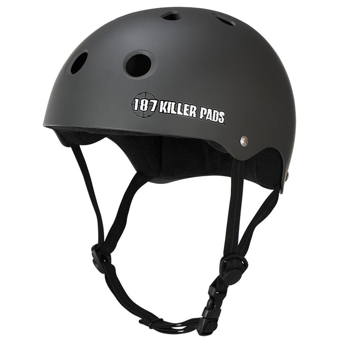 187 Pro Skate With Sweatsaver Liner Helmet - Charcoal Matte