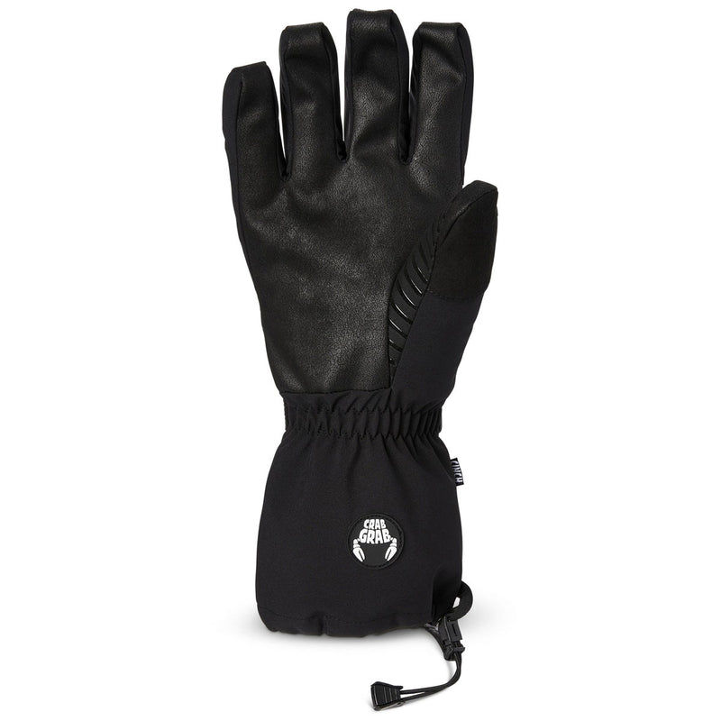 Crab Grab Five Snowboard Gloves - Black – Daddies Board Shop