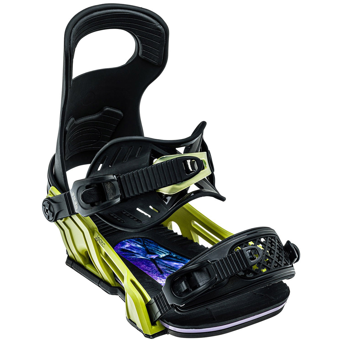 Bent Metal Logic 2023 Snowboard Bindings - Green