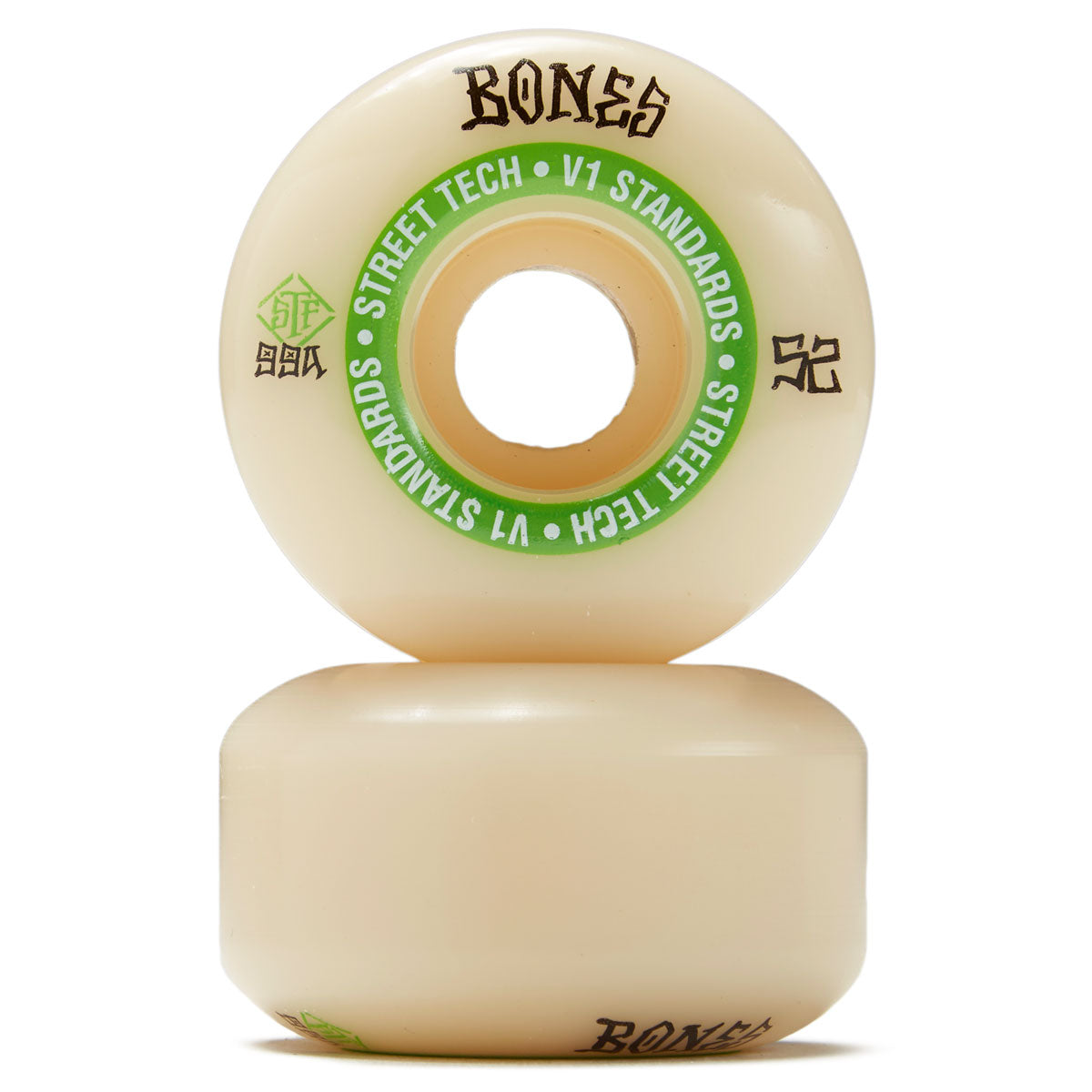 Bones Peg-Leg-Asus 99a V1 Standard Skateboard Wheels - 52mm