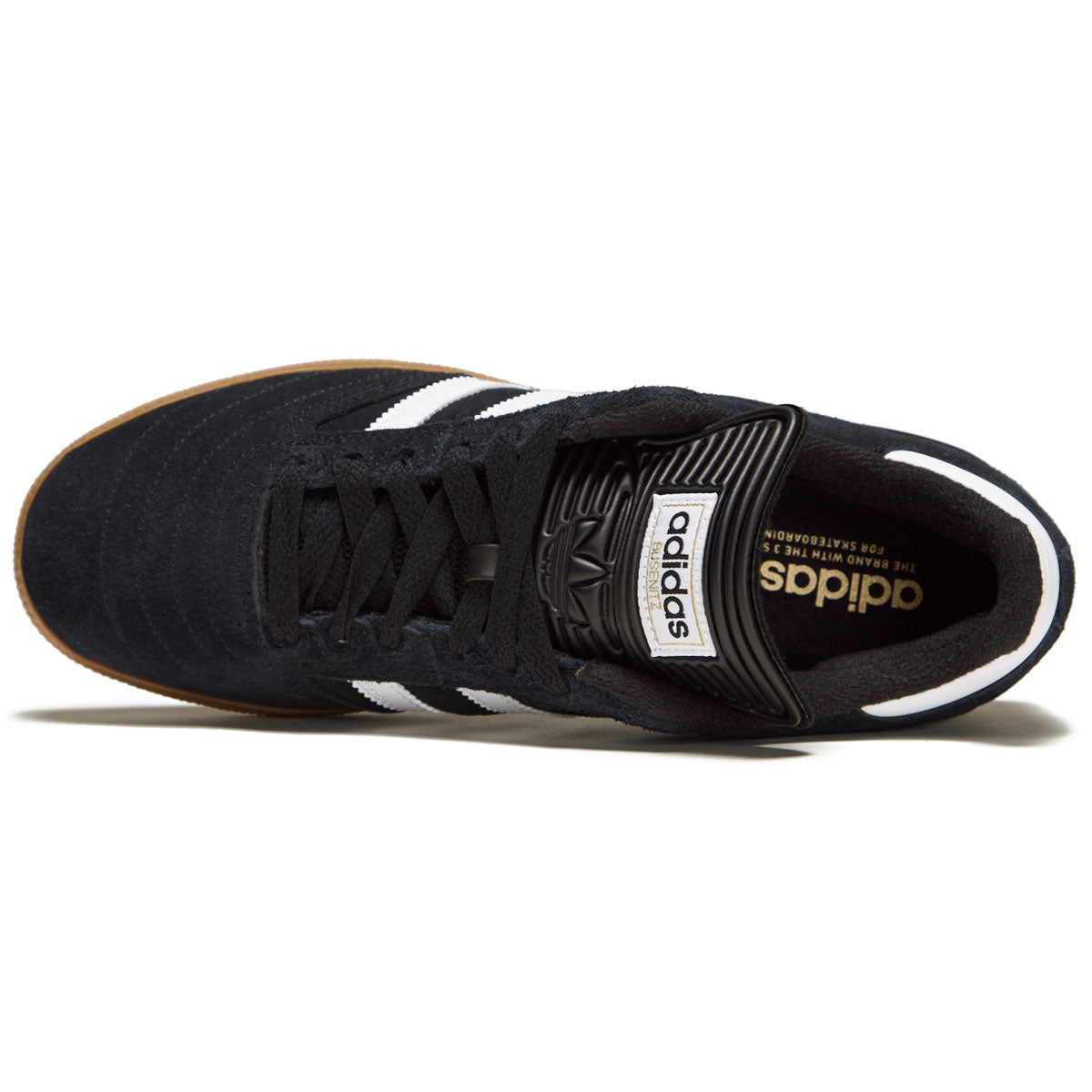 Adidas Busenitz Shoes - Black/White/Gold Metallic