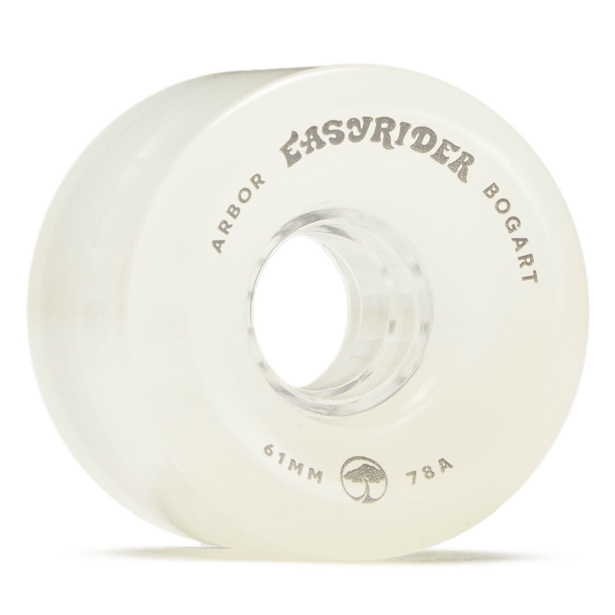 Arbor Bogart 78a Longboard Wheels - Ghost White - 61mm