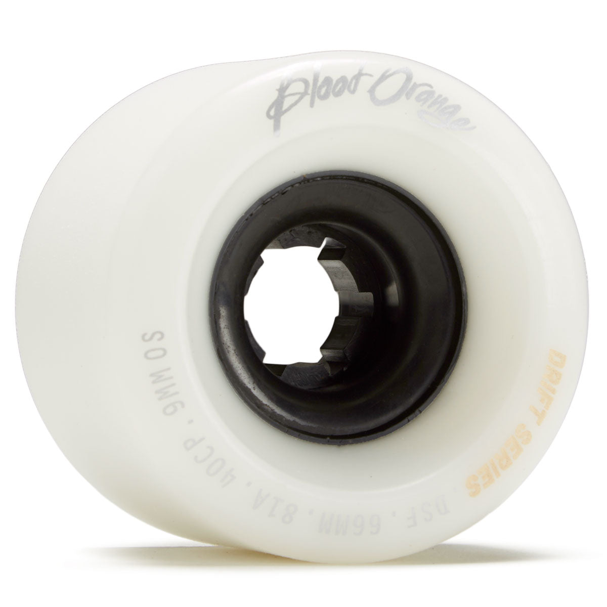 Blood Orange Drift 81a Longboard Wheels - White - 66mm