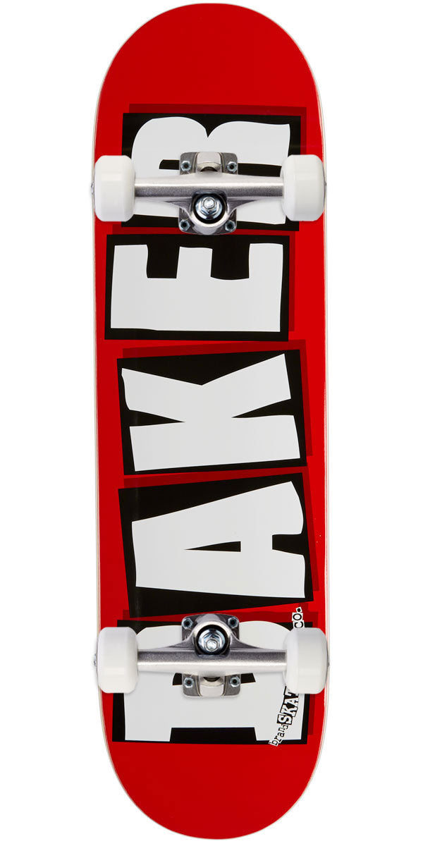 Baker Brand Logo Skateboard Complete - White - 8.60