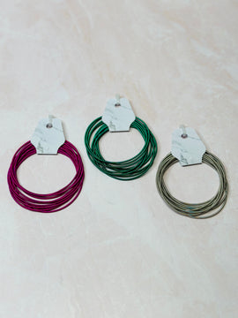 10 Piece Guitar String Bracelet Sets