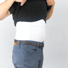 Men's Shaper Cooling T-Shirt Compression Belly Tank Slimming Underwear Vest  UK | eBay