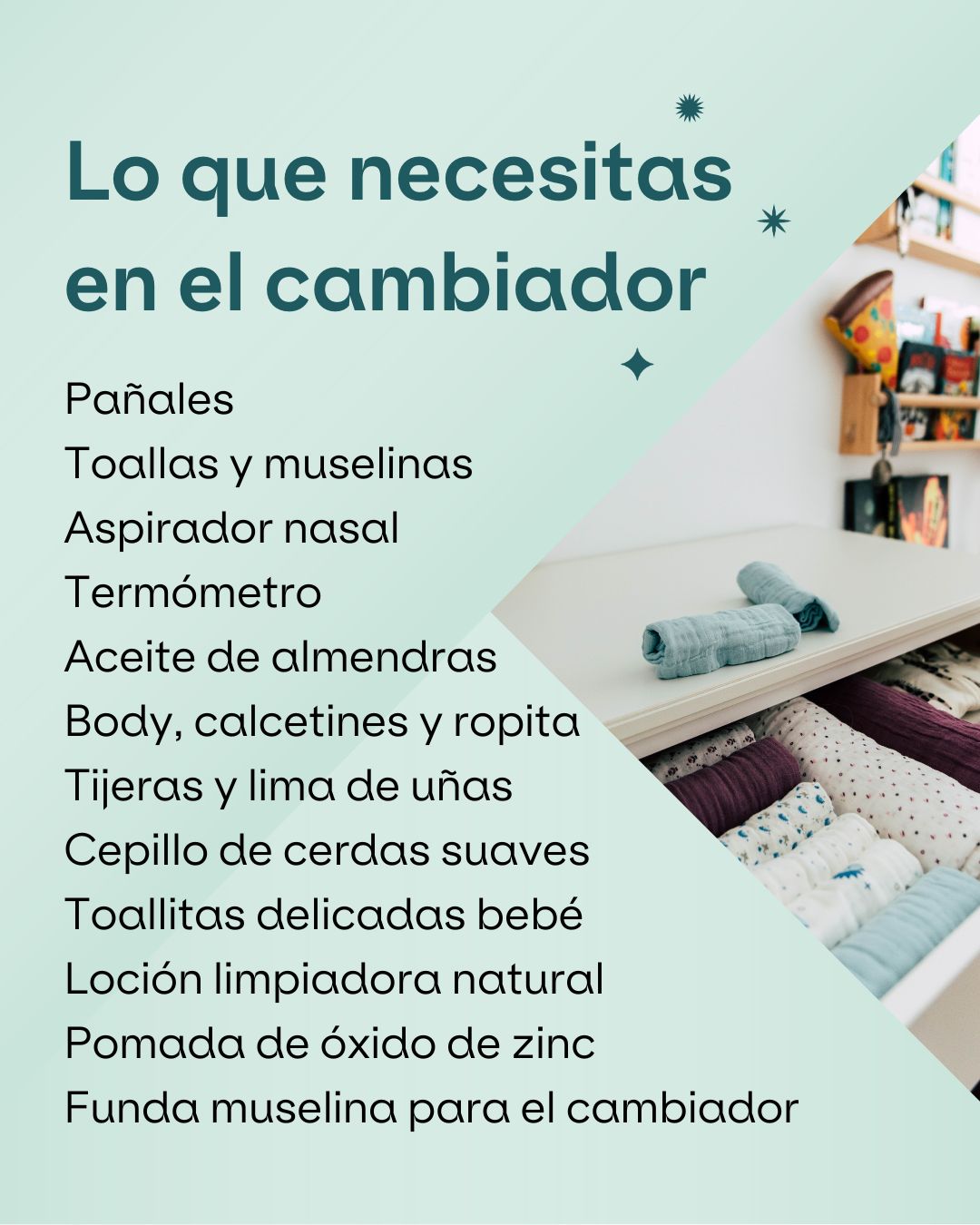 Qué se necesita en el cambiador? La mejor manera de organizarlo –  Koalababycare