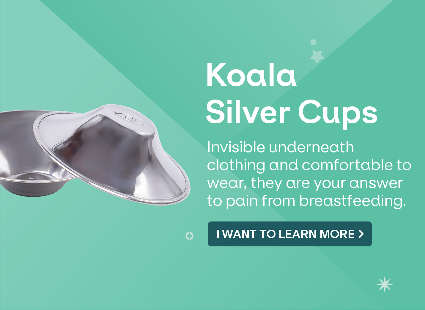 the Original Silver Nursing Cups, s Metal Nipple Covers for Breastfeeding,  Nursi