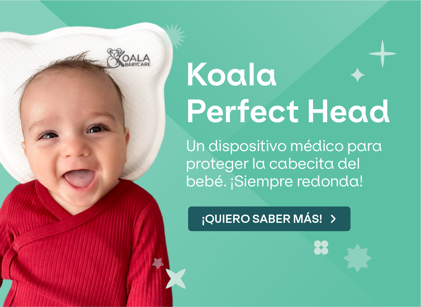 Cojín para plagiocefalia, características y beneficios - Koala