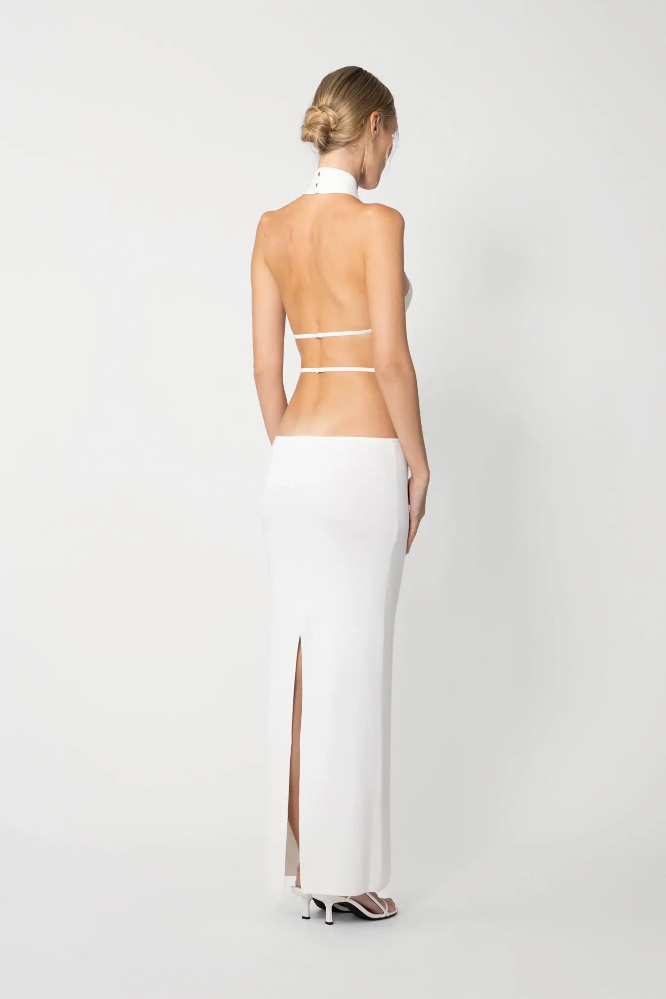 Sau Lee Selma Knit Cut-out Dress