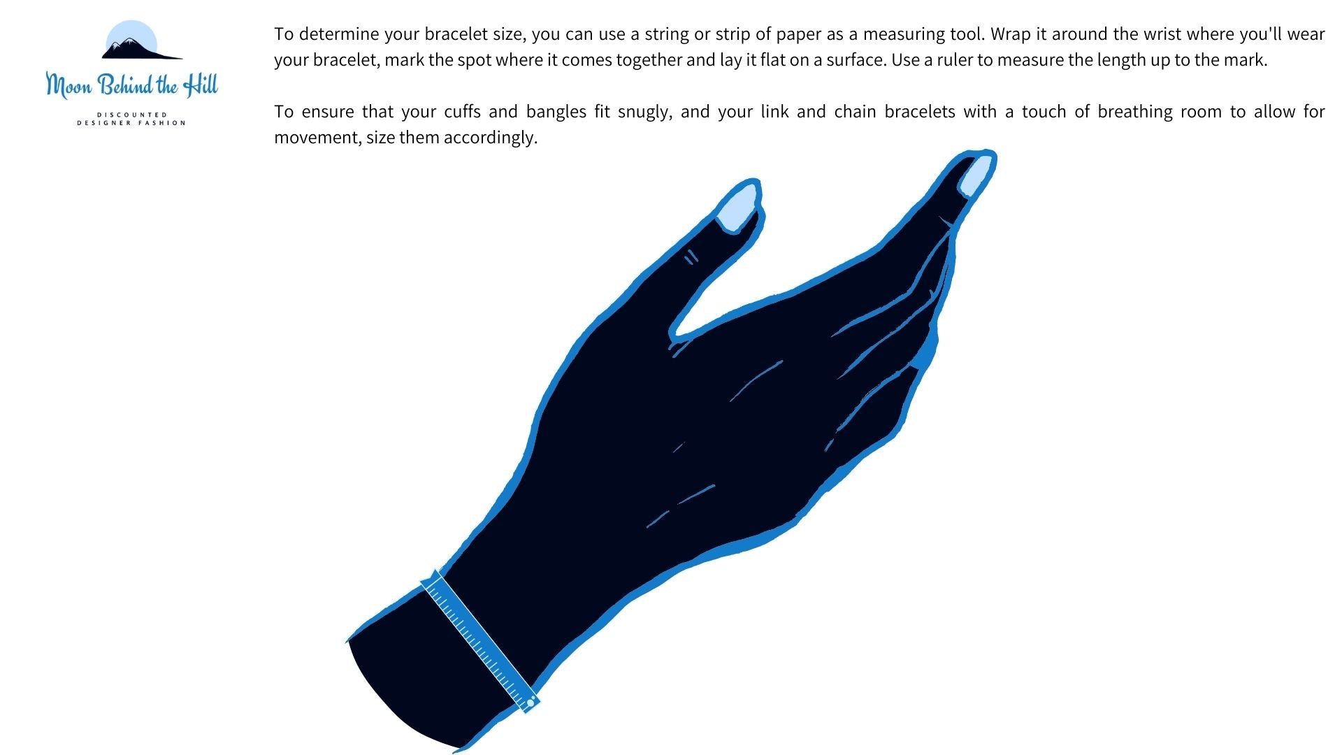 Bracelet Wrist Size Guide