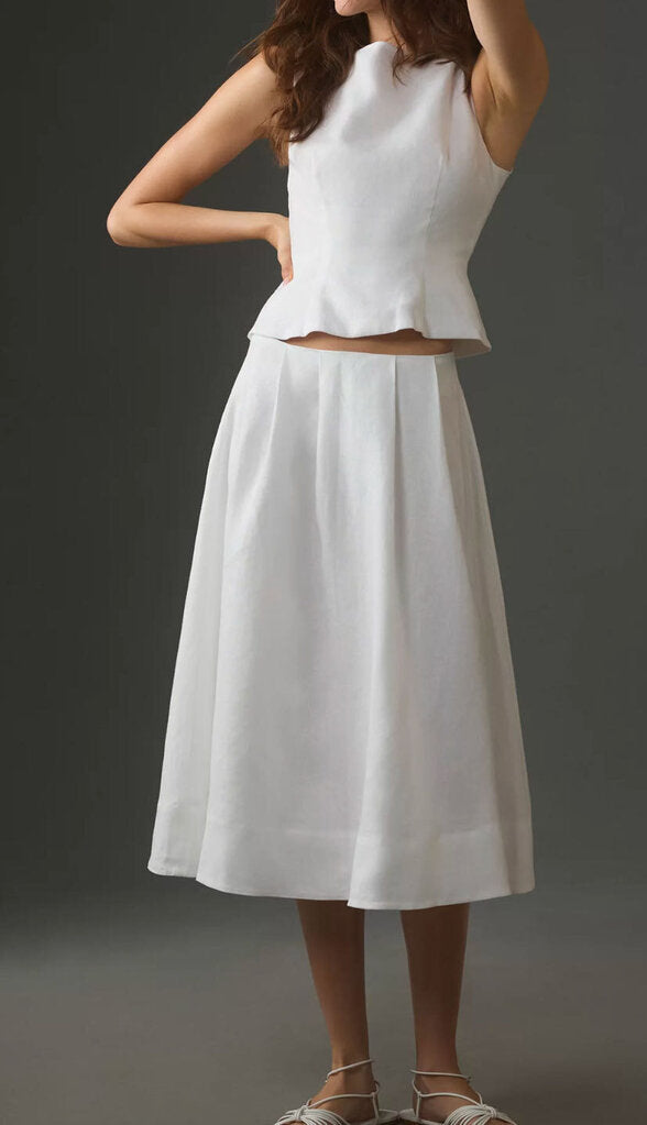 NWT Moya 2 Piece Linen Set