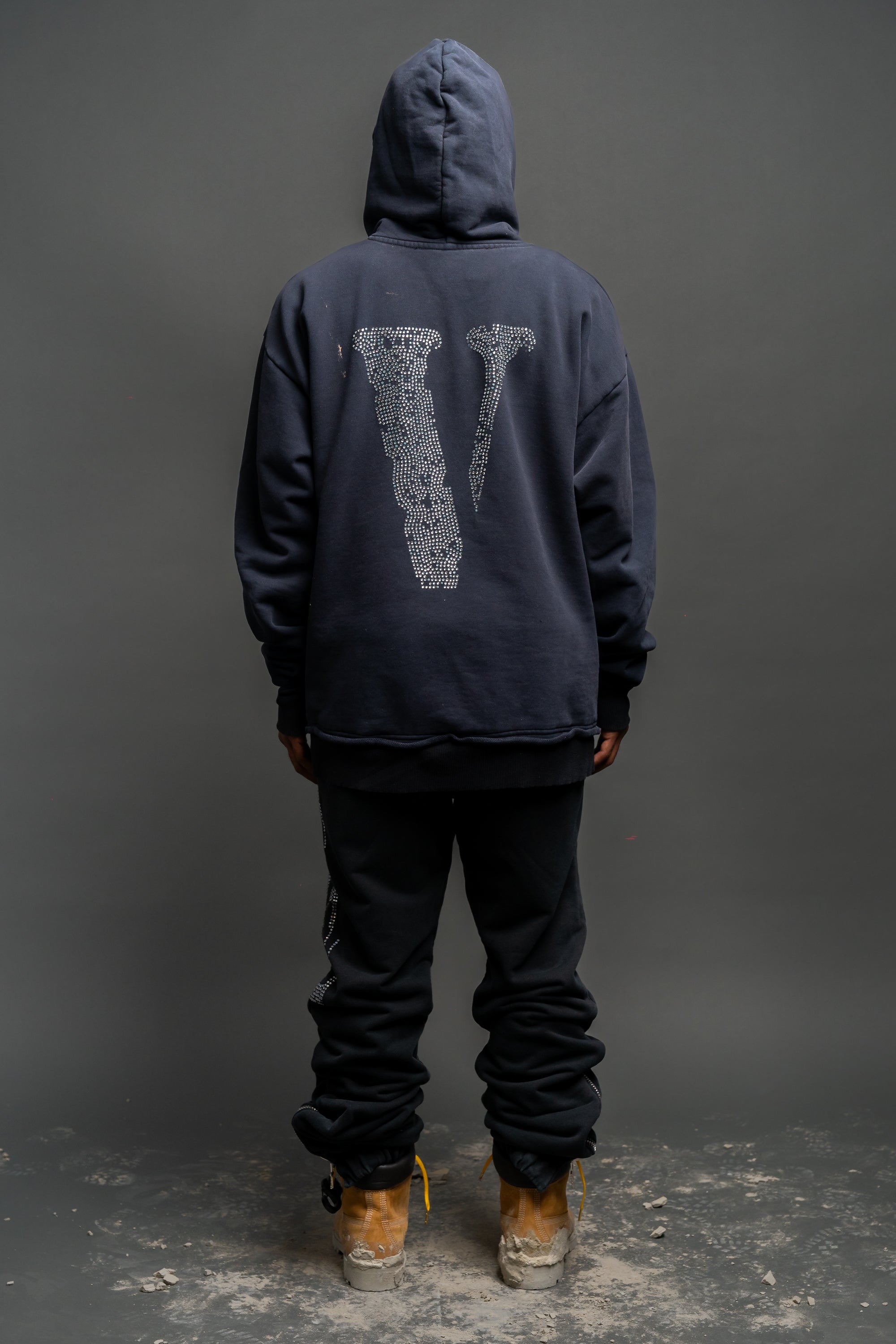 401 V - Black VLONE Zip Hoodie - VLONE Official