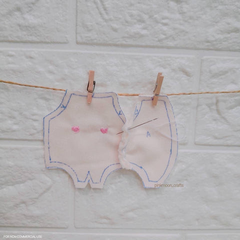 Doll Body 15 inch - PDF sewing pattern and tutorial – Petras