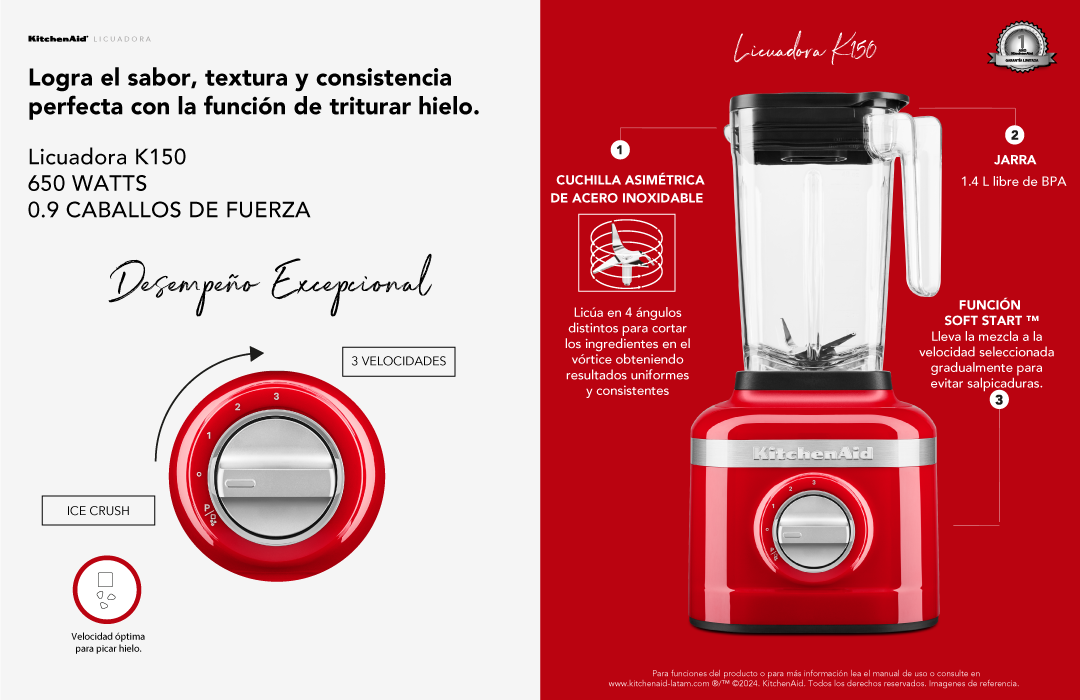 Descripcion de producto KitchenAid®