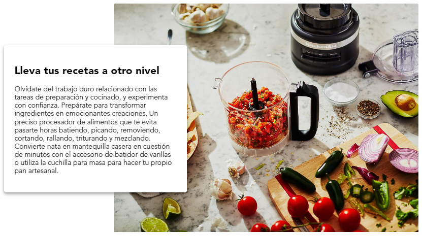 Banner de cierre KitchenAid®