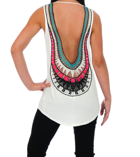 Tribal Patch Top | The Style Lineup