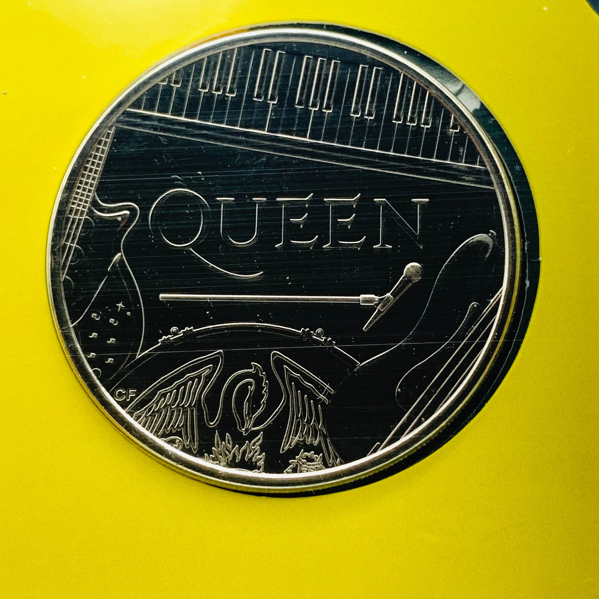 Royal Mint Queen Hot Space 5 Coin Brilliant Uncirculated Limited Silverworldcoins12