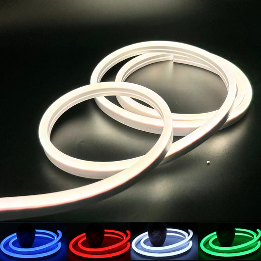 COB LED Strip 220V 240V Cool White 6000K 288 LEDs/m IP65 with UK