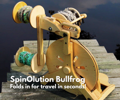 SpinOlution Bullfrog Travel Spinning Wheel