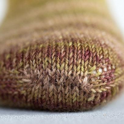 Mahalle Toe Up Sock Pattern - Uneek Fingering
