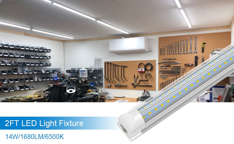 20W LED Tube Light Fixture T8 5FT - UPSHINE Lighting