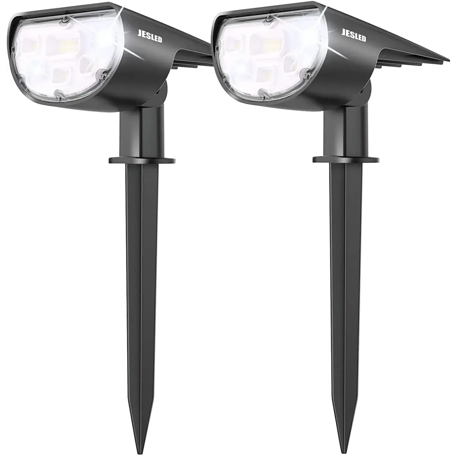 JESLED 14LEDs LED Solar Landscape Spotlights 650Lm | 120° JESLED