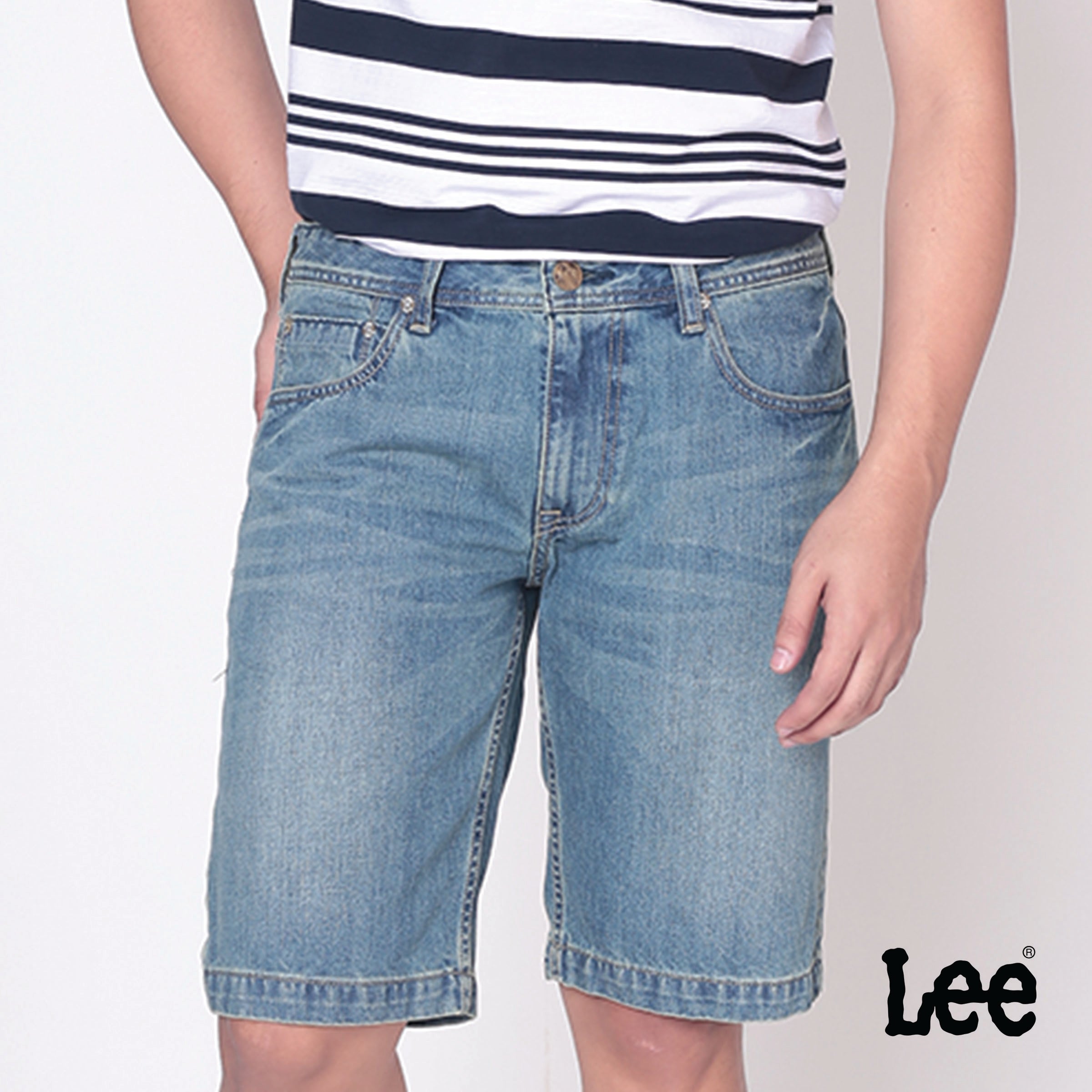 LEE MENS DENIM SHORTS – True Blue Denim