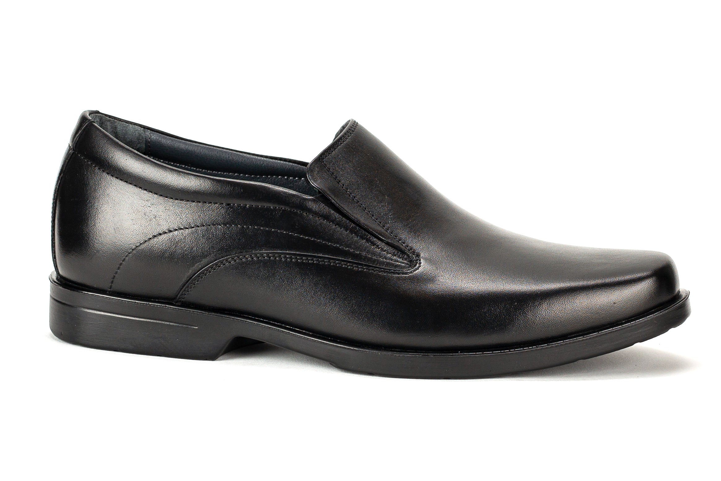 6914 - Comflex Men's Dress Black Comfort Slip On Shoe With Removable I ...