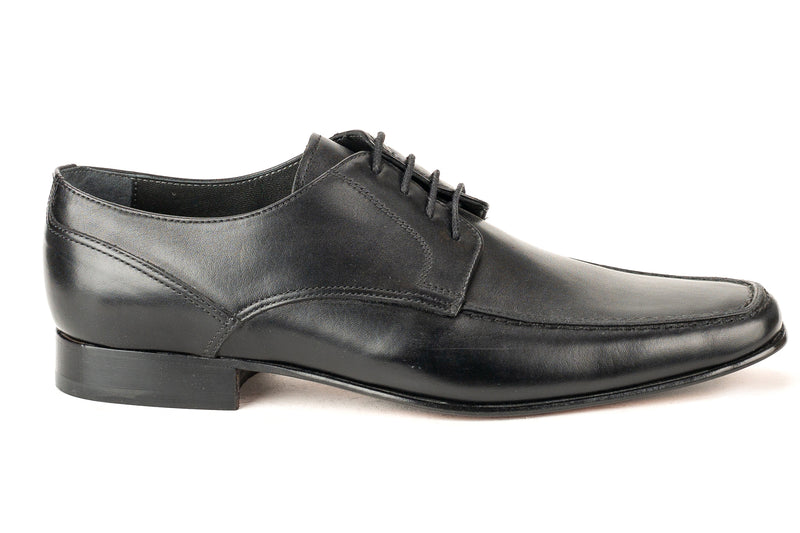 7811 - Mirage Men's Dress Black Lace Shoe Apron Toe Thin Leather Sole ...