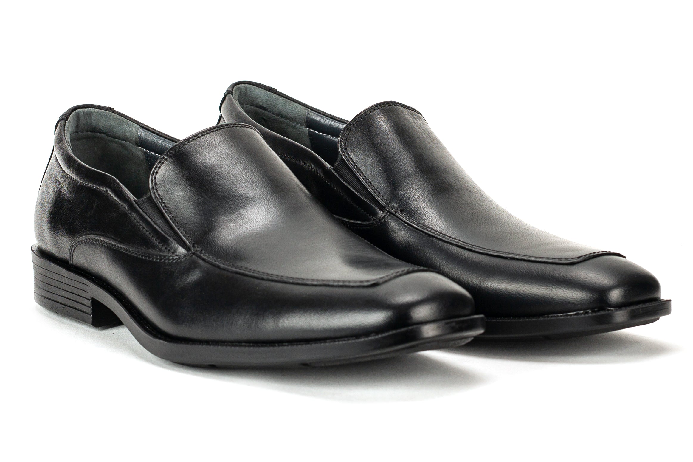 7891 - Comflex Men's Dress Black Comfort Slip On Shoe With Removable I ...