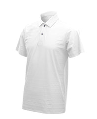 Freeze Tech Polo Shirt, White, short sleeves