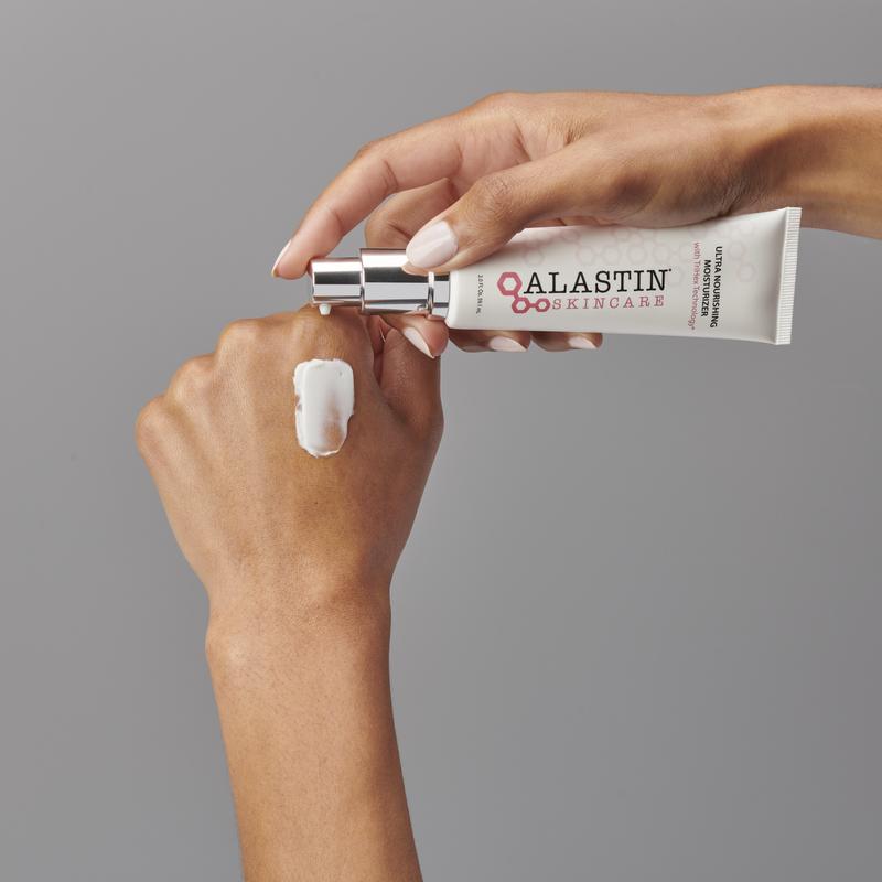 ALASTIN Ultra Nourishing Moisturizer with TriHex Technology® on skin