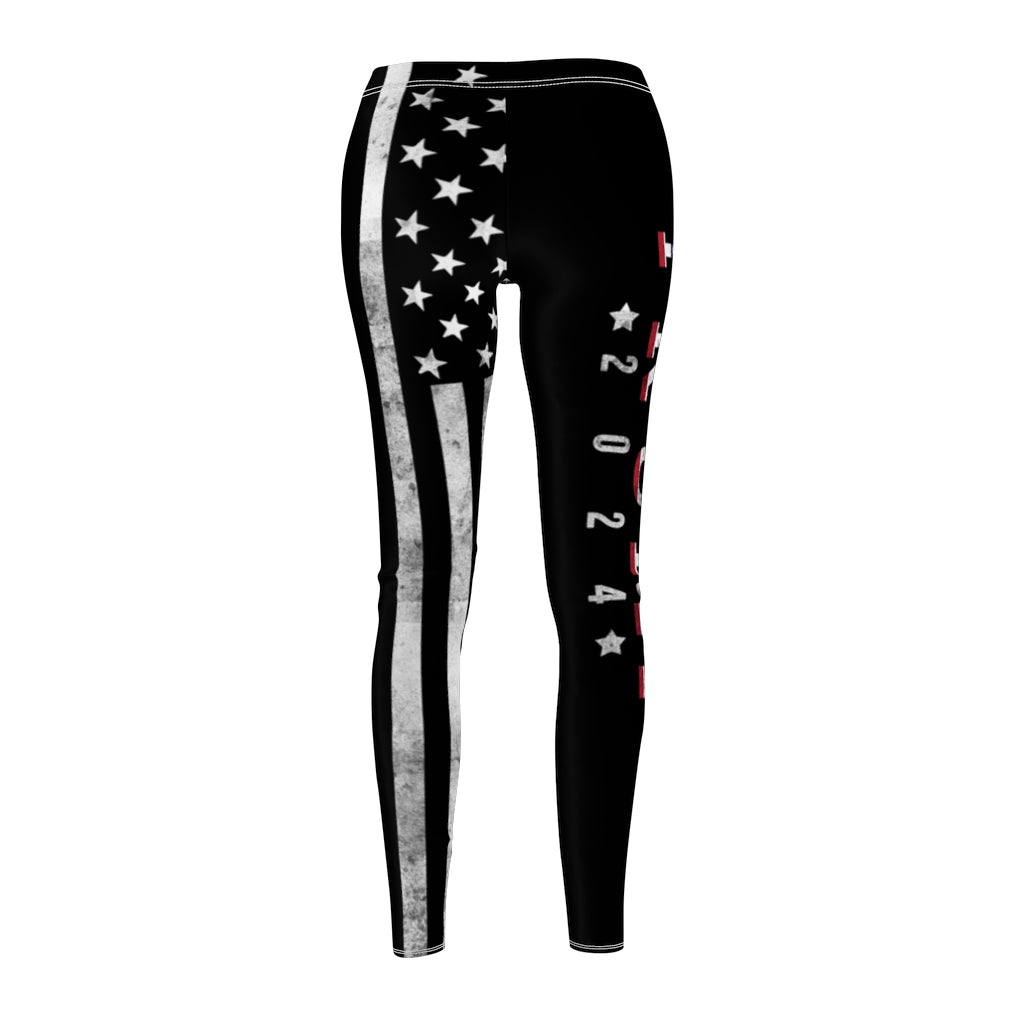 Trump 2024 MAGA Leggings Make America Great Again 2024 Donald Trum