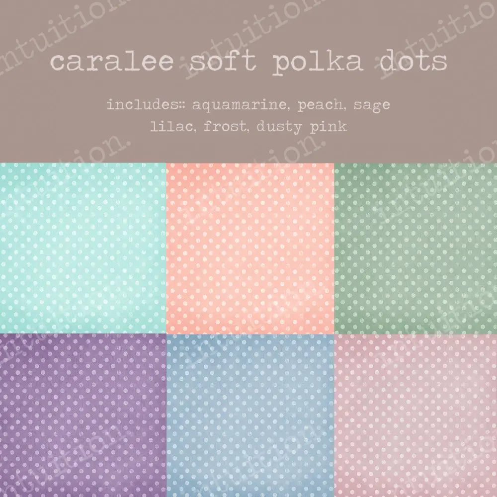 To-Go Pack - Caralee Soft Polka Dots