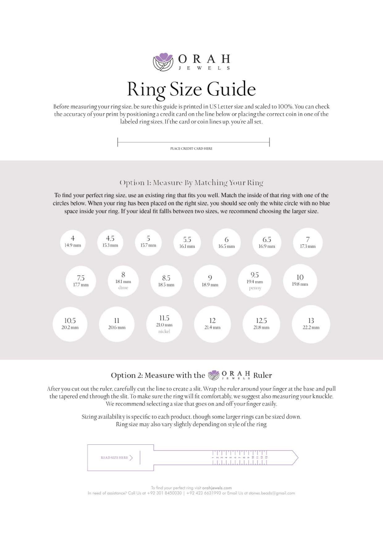 Size Guide