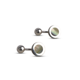 Montara - Mother Of Pearl Silver Cufflinks for Men
