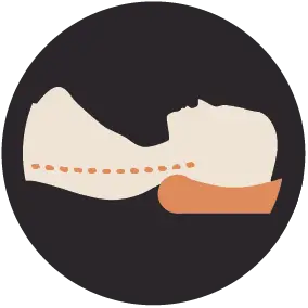 Das TMX TRIGGER PILLOW BASIC bietet orthopädisch-therapeutische Ergonomie