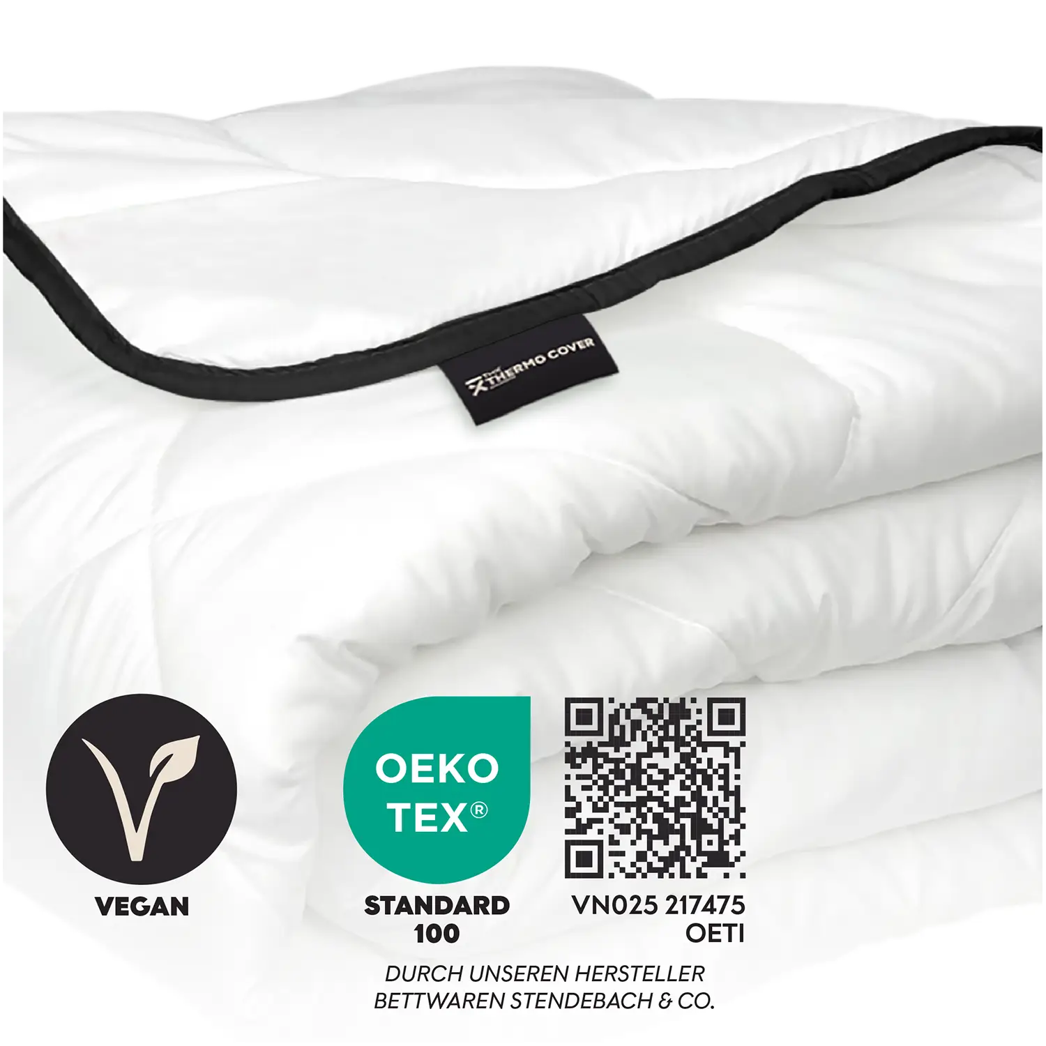 Das TMX SCHLAF BUNDLE ist Oeko Tex 100 Standard und vegan