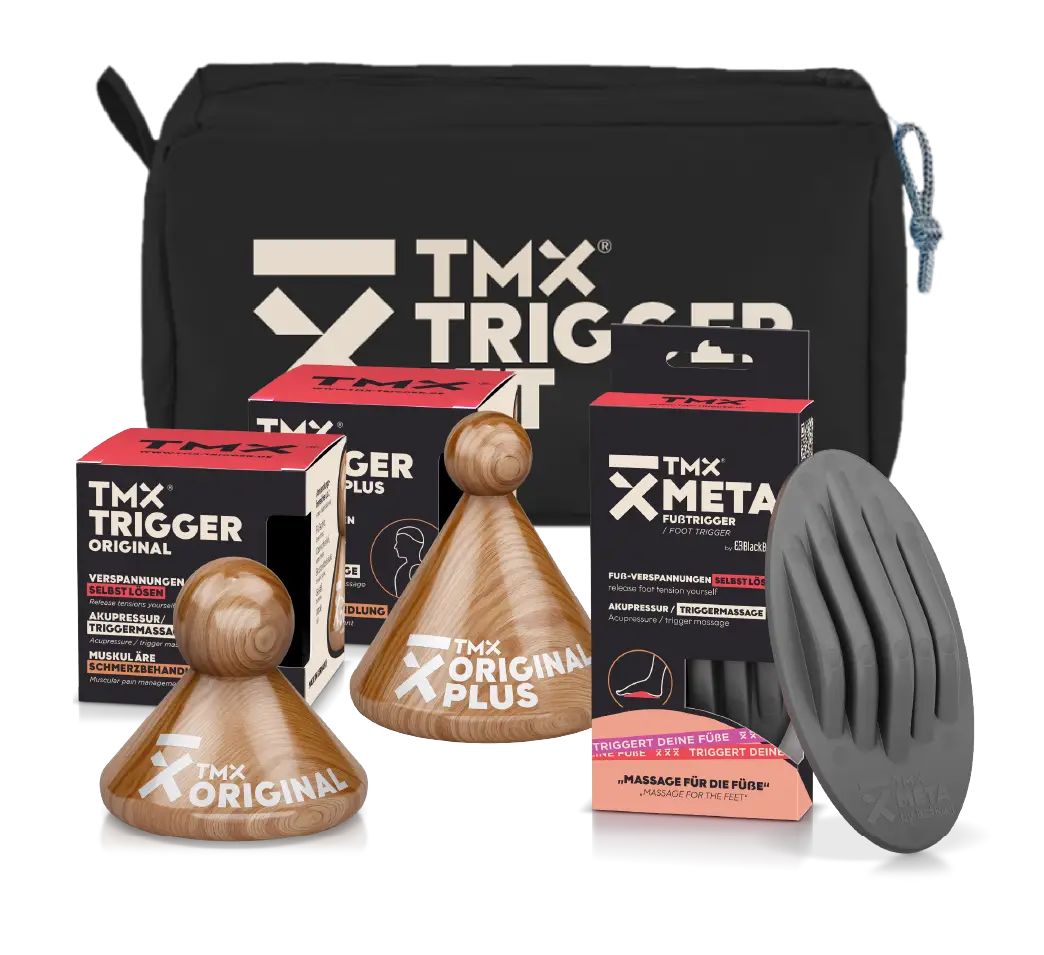 Das TMX Fuß Bundle - Produkt und Verpackung