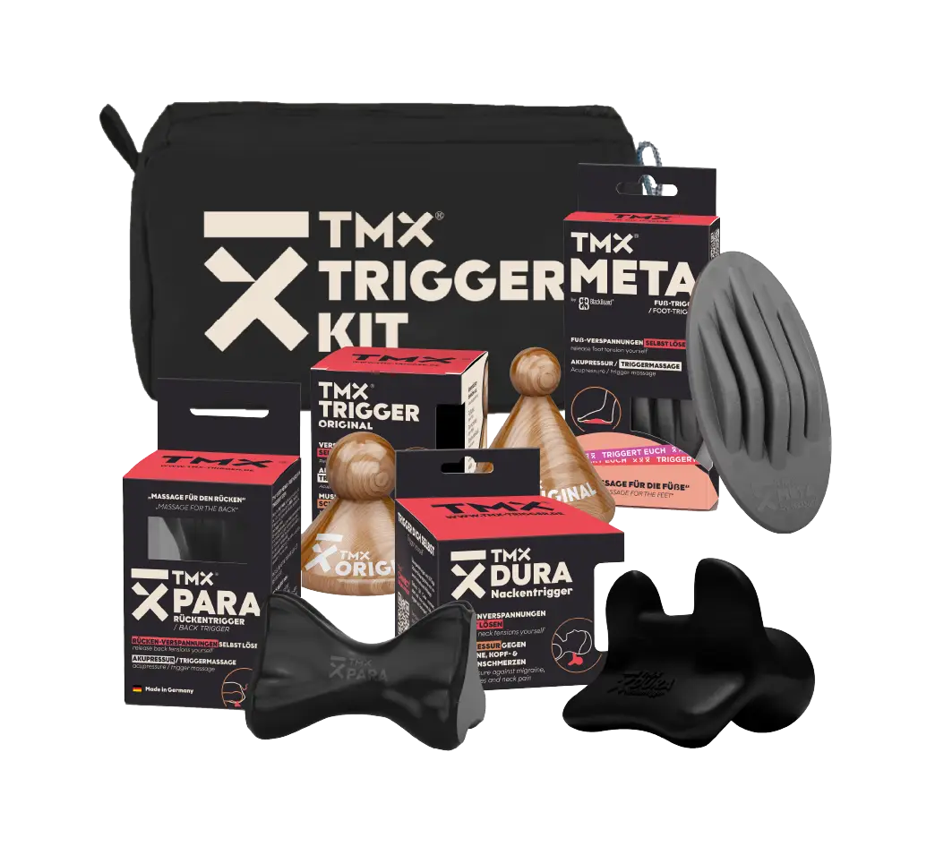 TMX TRIGGER KOMPLETT BUNDLE - Produkt und Verpackung