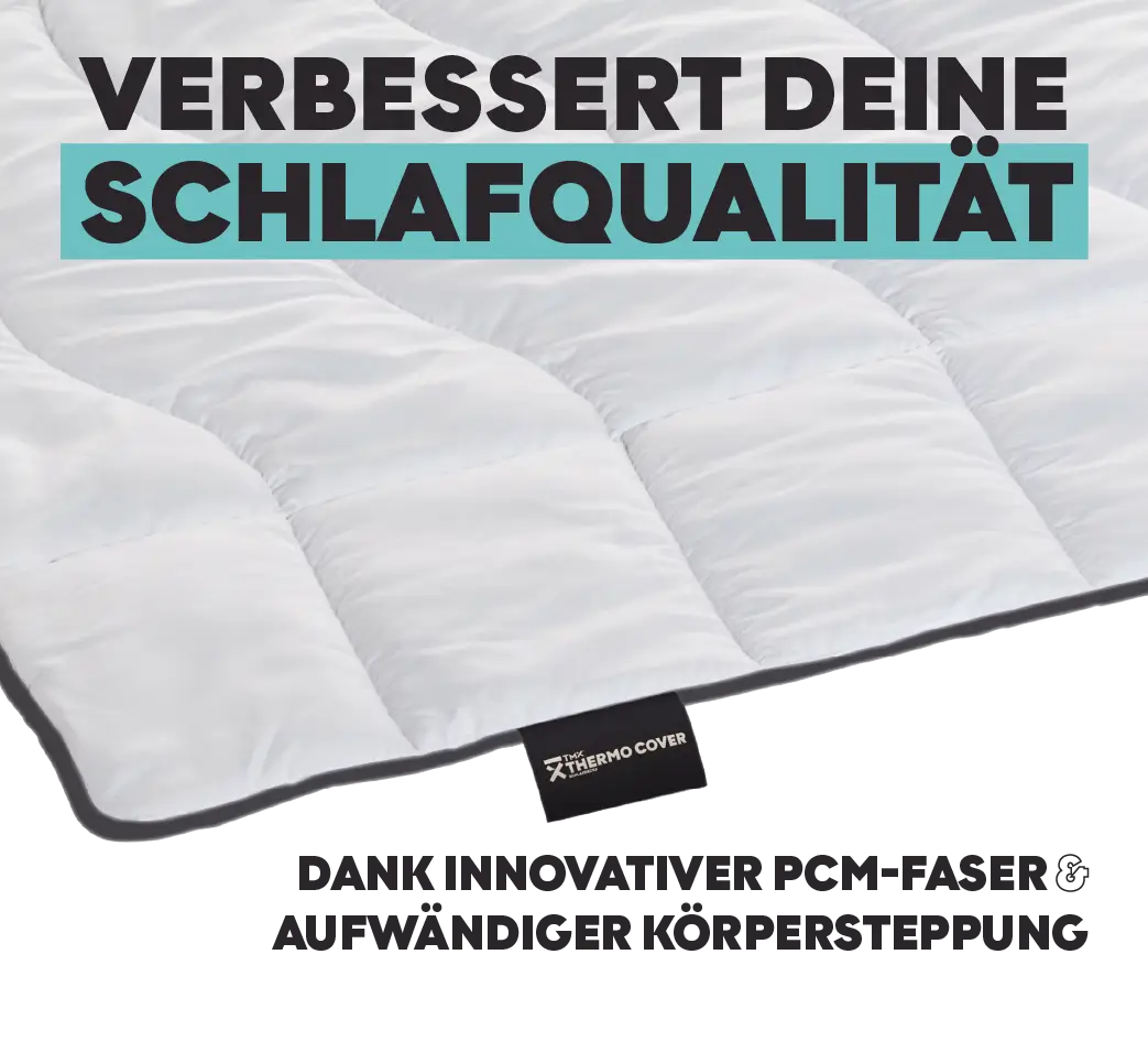 Das TMX THERMO COVER - PCM-Faser und aufwändige Körpersteppung