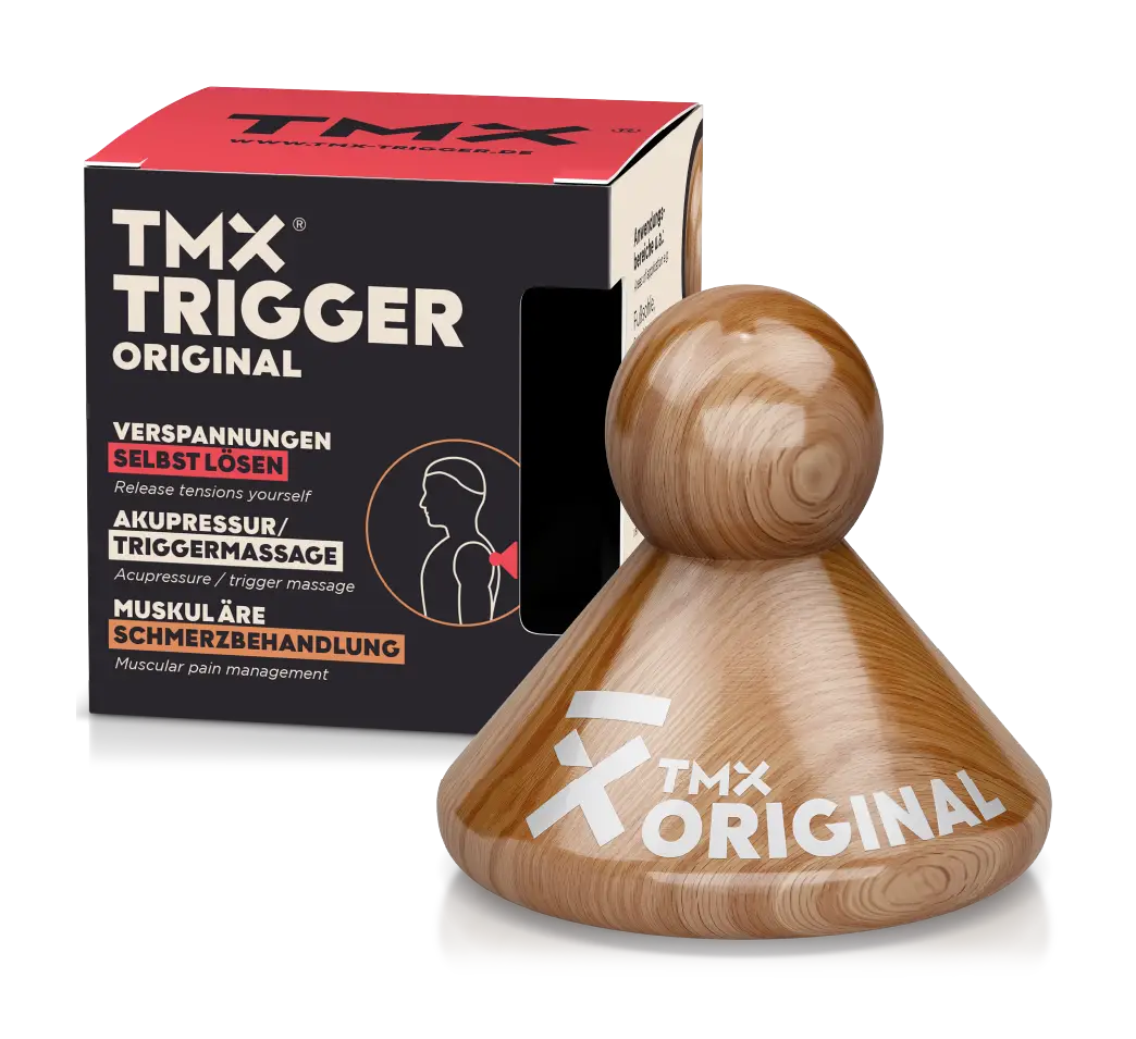 Der TMX BEIN TRIGGER - Produkt und Verpackung
