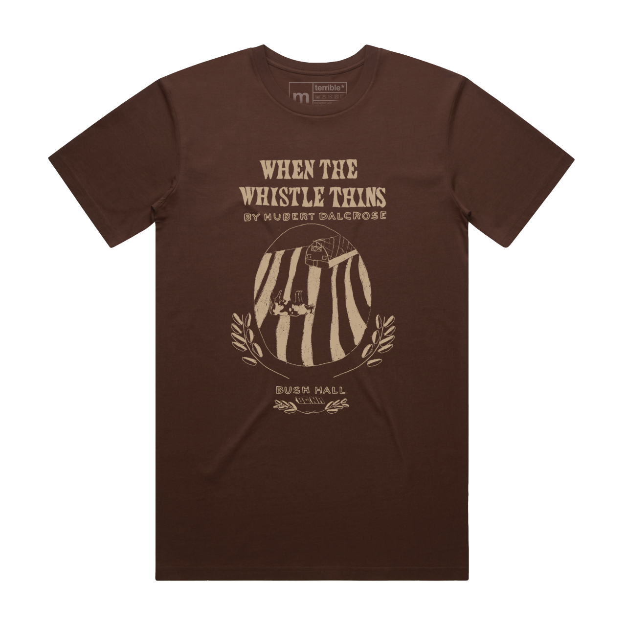 Bcnr Whistle Chestnut T Shirt Black Country New Road 0902